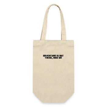 Hiking - Adventure is out there, hike on - Gift Bag for Bottles - nature - Front