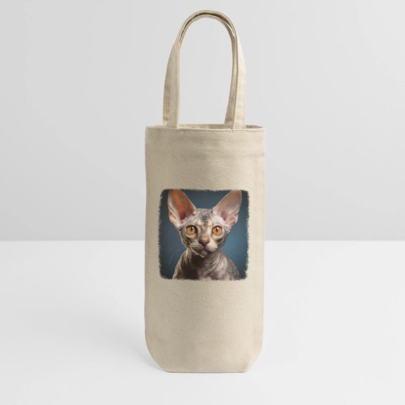 Devon Rex Kätzchen Devon Rex Katze Geschenkbeutel für Flaschen