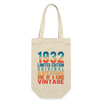 Edition limitée depuis 1932 Anniversaire Millésime 1932 - Sac à bouteille - nature - Devant