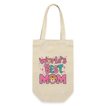 Best Mom Forever - Cadeau de fête des mères - Sac à bouteille - nature - Devant