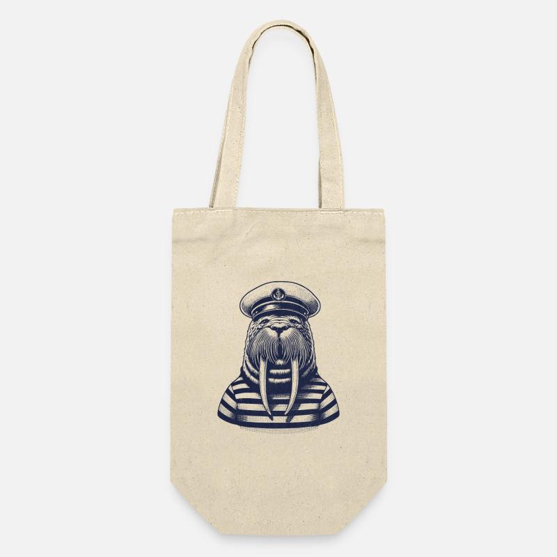Capitaine Walrus - Sac à bouteille - nature