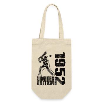 Limited Edition 1952 Limited Edition Cricket - Geschenkbeutel für Flaschen - Natur - Vorne
