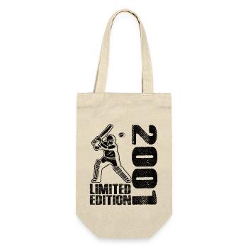 Limited Edition 2001 Limited Edition Cricket - Geschenkbeutel für Flaschen - Natur - Vorne