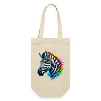 Zèbre - Sac à bouteille - nature - Devant
