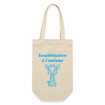 Animal Sensibilisation à l'autisme - Sac à bouteille - nature - Devant