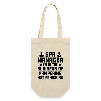 Gestionnaire de SPA Emploi Bien-être Drôle Gestion de SPA Sayi - Sac à bouteille - nature - Devant