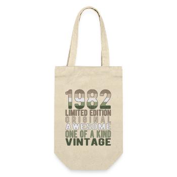 Edition limitée depuis 1982 Anniversaire Millésime 1982 - Sac à bouteille - nature - Devant