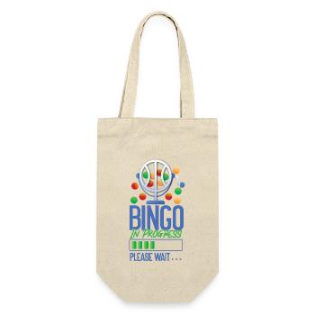 Bingo Player Bingo In Progress - Gift Bag for Bottles - nature - Front