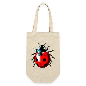 Coccinelle - Sac à bouteille - nature - Devant