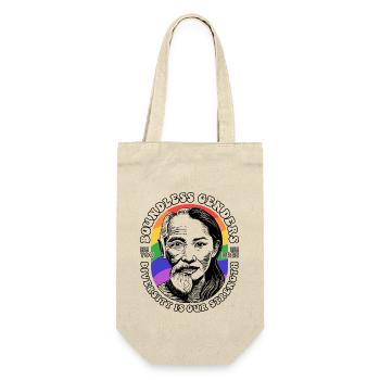 Fiers de la diversité : notre chemise LGBTQIA+ - Sac à bouteille - nature - Devant