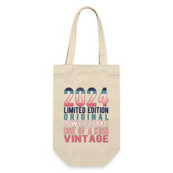 Edition limitée depuis 2024 Anniversaire Millésime 2024 - Sac à bouteille - nature - Devant