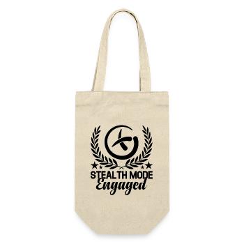 Geocaching Geocache Lustiger Geocacher Geocacher Sayi - Geschenkbeutel für Flaschen - Natur - Vorne