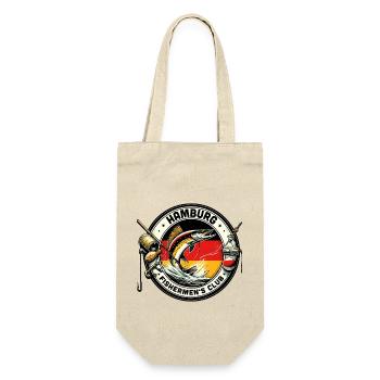 Hamburg Fishermen's Club Design - Gift Bag for Bottles - nature - Front