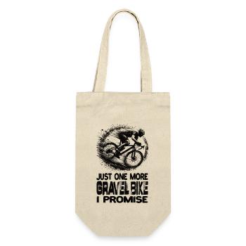 Just One More Gravel Bike I Promise Gravel Bikes - Gift Bag for Bottles - nature - Front
