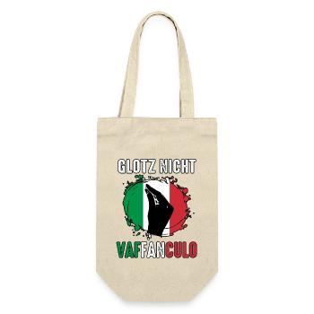 Italie Vaffanculo italien - Sac à bouteille - nature - Devant