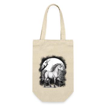 Unicorn Unicorns Fairy Tale Horse Horses Forest - Gift Bag for Bottles - nature - Front