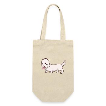 Kawaii Dandie Dinmont Terrier - Gift Bag for Bottles - nature - Front