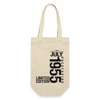 Birthday July 1955 July born in July 19 - Gift Bag for Bottles - nature - Front