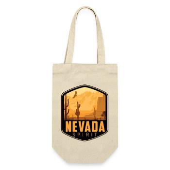 Logo Nevada Spirit - Gift Bag for Bottles - nature - Front
