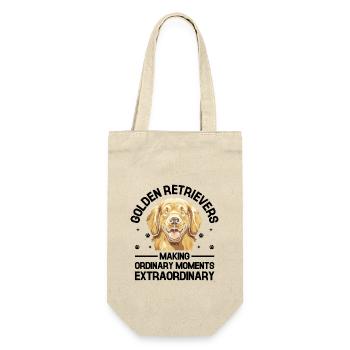 Golden Retrievers Making Ordinary Moments Extraord - Gift Bag for Bottles - nature - Front