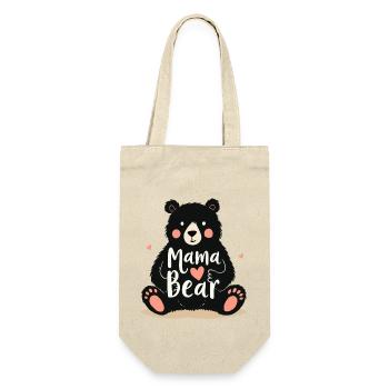 MAMA BEAR - Gift Bag for Bottles - nature - Front