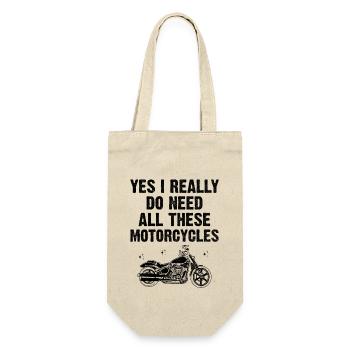 Oui j’ai vraiment besoin de toutes ces motos Biker M - Sac à bouteille - nature - Devant