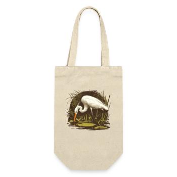 Héron Reiher - Sac à bouteille - nature - Devant