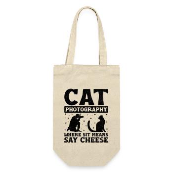 Chat Photographes Chat Amoureux Des Chats Photo - Sac à bouteille - nature - Devant