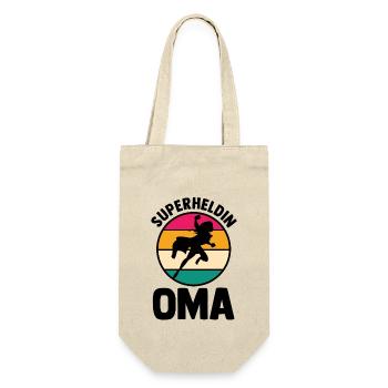 Grandmother Grandma - Gift Bag for Bottles - nature - Front
