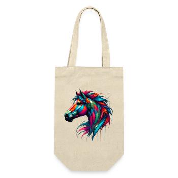 Cheval - Sac à bouteille - nature - Devant