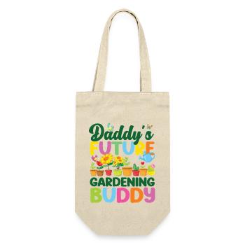 Plant Lover Gardening Toddler - Geschenkbeutel für Flaschen - Natur - Vorne
