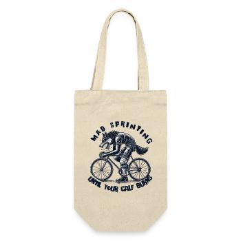 Vélo de sprint fou jusqu’à ce que votre jambe apporte - Sac à bouteille - nature - Devant