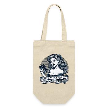 Livre rétro Conception de livre fille pour les lecteurs fréquents - Sac à bouteille - nature - Devant