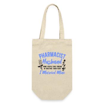 Pharmacy Tech Technician - Gift Bag for Bottles - nature - Front