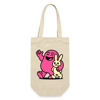 Happy Friends! - Gift Bag for Bottles - nature - Front