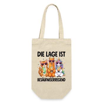 The situation is drunkenness - Gift Bag for Bottles - nature - Front