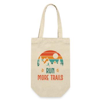 Courez plus de sentiers - Sac à bouteille - nature - Devant