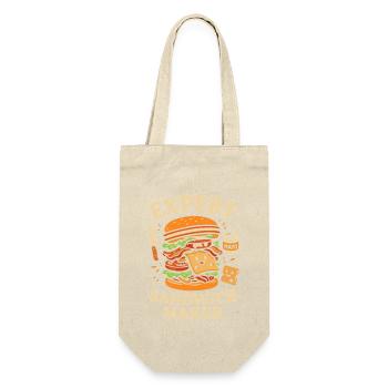 Experte für Sandwichherstellung - Geschenkbeutel für Flaschen - Natur - Vorne