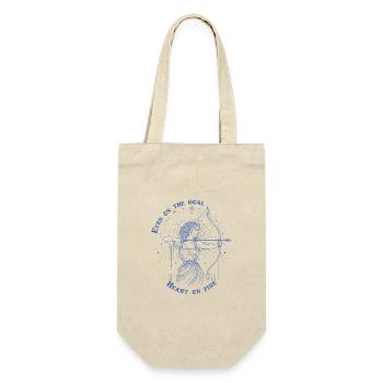 Sagittarius Zodiac Archer Star Sign Gift - Gift Bag for Bottles - nature - Front