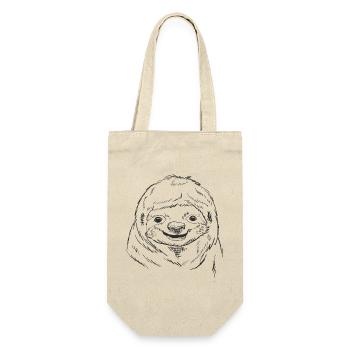 Sloth Sketch Line Art Design for Wild and Zoo Love - Gift Bag for Bottles - nature - Front