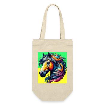 cheval - Sac à bouteille - nature - Devant