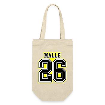 Malle 26 Trikot 2026 - Geschenkbeutel für Flaschen - Natur - Vorne