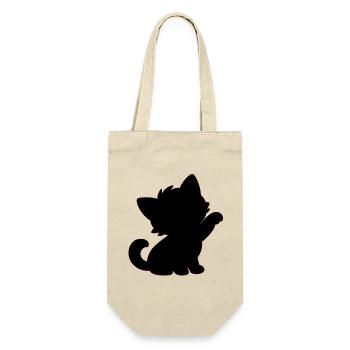 Chat - Sac à bouteille - nature - Devant