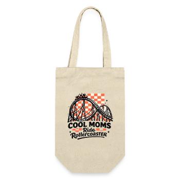 Cool Moms Roller Coaster Ride - Gift Bag for Bottles - nature - Front