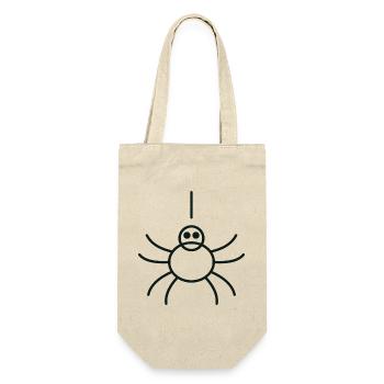 Araignée Linéaire Minimaliste - Sac à bouteille - nature - Devant