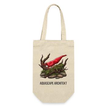 Aquascape Architekt - Red Sakura Garnele - Geschenkbeutel für Flaschen - Natur - Vorne