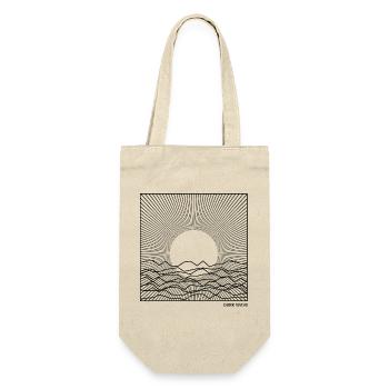 Dark-Wave-Musik - Geschenkbeutel für Flaschen - Natur - Vorne