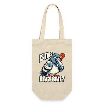 Ragebait Jugendwort 2026 Taube Meme - Geschenkbeutel für Flaschen - Natur - Vorne