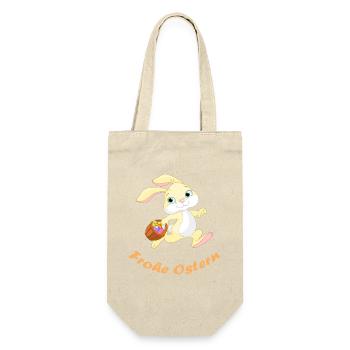 Ostern - Geschenkbeutel für Flaschen - Natur - Vorne