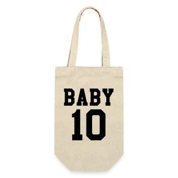 Baby 10 - Gift Bag for Bottles - nature - Front